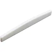 AllParts BS0243000 Zadel van been met afgeronde top voor akoestische gitaar 76x2,8x9,5 mm
