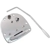 AllParts SB0211010 Chrome Tremolo Tailpiece voor Jazzmaster en Jaguar