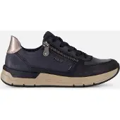 Rieker Sportieve veterschoen blauw