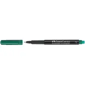 Faber-Castell Multimark 1513 Overheadmarker Fijn Ronde punt 0,6 mm Groen