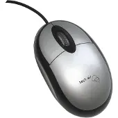 Tech air Techair XM301v2, geschikt voor zowel rechtshandigen als linkshandigen, optische muis, USB Type-A, 1000 DPI, zilverkleurig