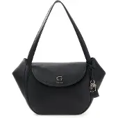 GUESS schoudertas Coleen Flap Shoulder Bag Black zwart