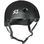 S-One - V2 Lifer Matte Black - Skate Helm - L