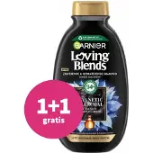 Garnier 1+1 Gratis: Loving Blends Magnetic Charcoal Shampoo 300 Ml