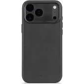 Decoded Leather Backcover MagSafe voor de Apple iPhone 17 Pro Max - Zwart