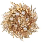 Décoris Kerstkrans | | Ø 50 cm (Decoratief, Goud)