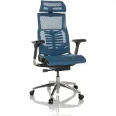 Hjh OFFICE Bureaustoel / Directiestoel POFIT GEN2 Netstof blauw