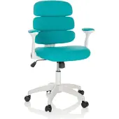 Hjh OFFICE Kinderdraaistoel Kid ERGOLINO W, kinderstoel met ergonomische rugleuning