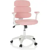Hjh OFFICE Kinderdraaistoel Kid ERGOLINO W, kinderstoel met ergonomische rugleuning