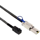 InLine Mini SAS HD kabel, SFF-8643 naar SFF-8088, 2m