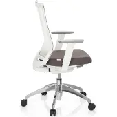 Hjh OFFICE ASPEN WHITE - Professionele bureaustoel Grijs / Wit