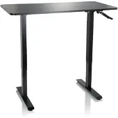 Hjh OFFICE STAND CR | Zit-statafel - Bureau Zwart