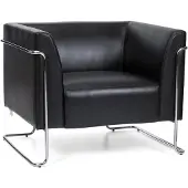 Hjh OFFICE CURACAO | 1-Zits - Lounge bank / sofa Zwart