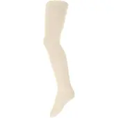 Ewers - Dikke kinderpanty - 80 DEN - effen Ivoor - 50% katoen - 110/116