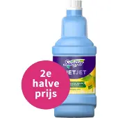 Swiffer WetJet dweilsysteem - dubbele spray - Trap & Lock technologie
