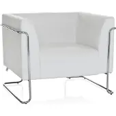 Hjh OFFICE CURACAO | 1-Zits - Lounge bank / sofa Wit