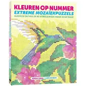Uitgeverij MUS Kleuren op nummer extreme mozaïekpuzzels Kleurboek
