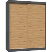 Top E Shop Kledingkast Iga 160/B ANTRACIET ARTISAN