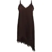 Object Jurk 'OBJNaline' chocoladebruin