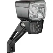 Axa Nxt 60 E‑bike Koplamp – LED Fietsverlichting – 60 Lux – 6–12 V Aansluiting – 80 m Lichtbundel – 4.500 m Zichtbaarheid – Geïntegreerde Reflector – Voorvork of Stuurbeugel