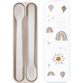 Mepal Set babylepel Mio 2 stuks - Sunshine & Rainbow
