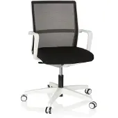 Hjh OFFICE MOVE-TEC NET 3D - Professionele bureaustoel Wit / Zwart