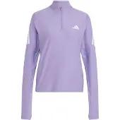 Adidas - Women's ADI365 Running Iconic Half Zip - Hardloopshirt XS, purper