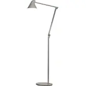 Louis Poulsen Njp Vloerlamp Light Aluminium Grey | 3000K