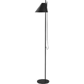 Louis Poulsen Design vloerlamp Yuh, dimbaar, zwart, Woon-/ Eetkamer, Aluminium, Design, vloerlamp
