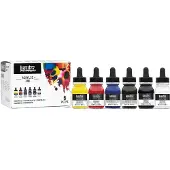 Taidepiste Ink! Essentials Set 6 x 30ml