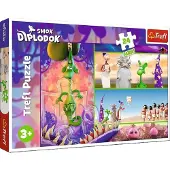 Trefl Puzzel 24 Maxi Nieuwsgierige Draak Diplodocus