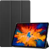 Mobigear Tri-Fold Bookcase voor Lenovo Tab P11 Pro Gen 1 - Zwart