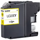 Brother LC-22EY Inktcartridge Geel