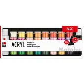 Marabu Acrylfarbe Set Basic
