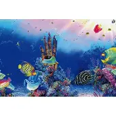 Superfish Aquarium Decoratie Poster F1 Multi 60 X 30 Cm