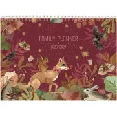 Pimpelmees Family Planner 18 maanden 2026-2027 Fox Peony