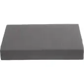 Ambiante Hoeslaken Topdek Jersey Antraciet 160x200 cm - 100% Katoen
