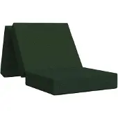 vidaXL Vouwbare Sofa Bed 75 x 67 x 45 cm Donkergroen