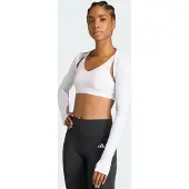 Adidas Gebreid sportvest 'Power Essentials' wit