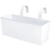 Esschert Design Balkonbak - Wit