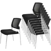 Hjh OFFICE K9 V - Vergaderstoel / bezoekerstoel Zwart