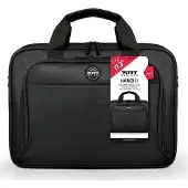 Port Designs Hannoi II - Laptoptas - tot 17.3 inch - Clamshell - Zwart