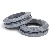 PLASTIMO Winch Rubber Moulding Flange 80 A Zilver 90 cm