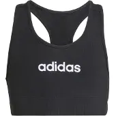 Adidas Sporttop 'ESSENTIALS BRA' zwart / wit