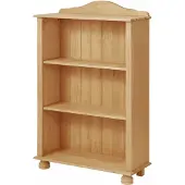 Loft 24 Mette Boekenkast met 3 Vakken - Massief Grenenhout - 77 x 30,5 x 116 cm natuur