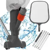 Bigstren 21024 2-in-1 zwembadreinigingsset, blauw