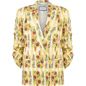 Philipp Plein Double-Breasted Duke Blazer Plein Gelato