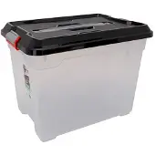 Kis Moover Box S Transparant Zwart 18l