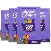 Edgard & Cooper 4x Hondenvoer Droog Adult Medium Eend 2,5 kg