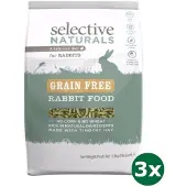 Supreme 3x1,5 kg science selective naturals rabbit graanvrij